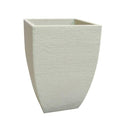 Planter - Square - Off White - 18" x 30" - Hicks Nurseries