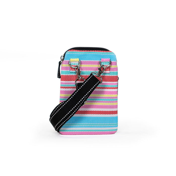 Poly Pocket Crossbody Bag - French Blue and Pool