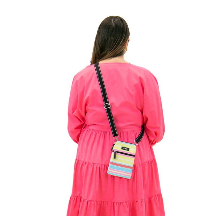 Poly Pocket Crossbody Bag - French Blue and Pool