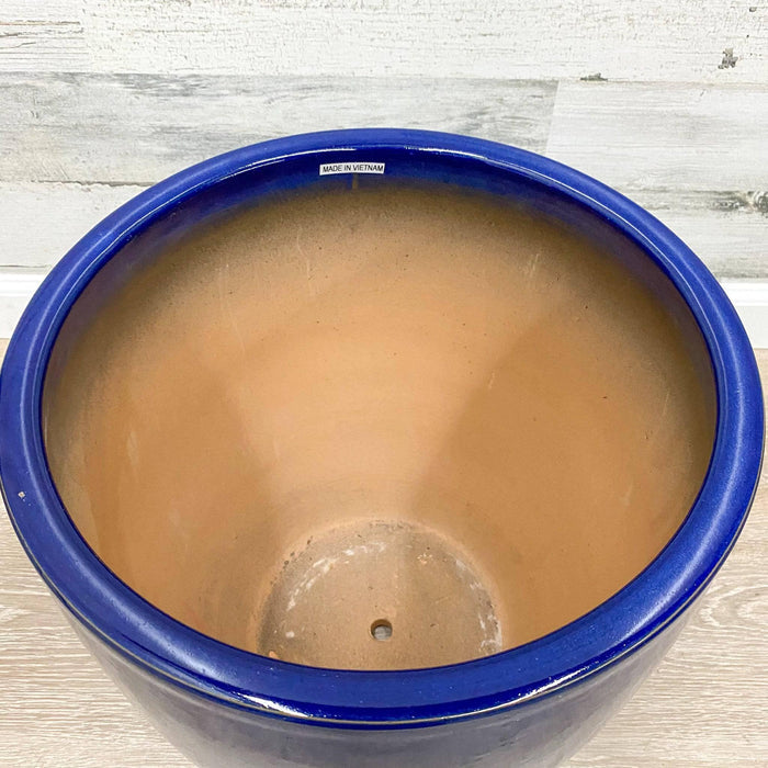 Procida Planter - Blue - 15-inches - Hicks Nurseries