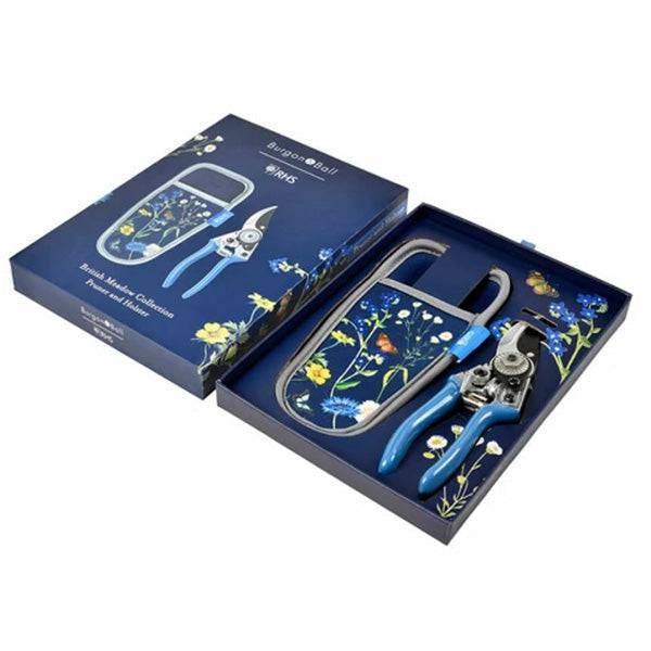 Pruner/Holster Gift Set - British Meadow - Hicks Nurseries