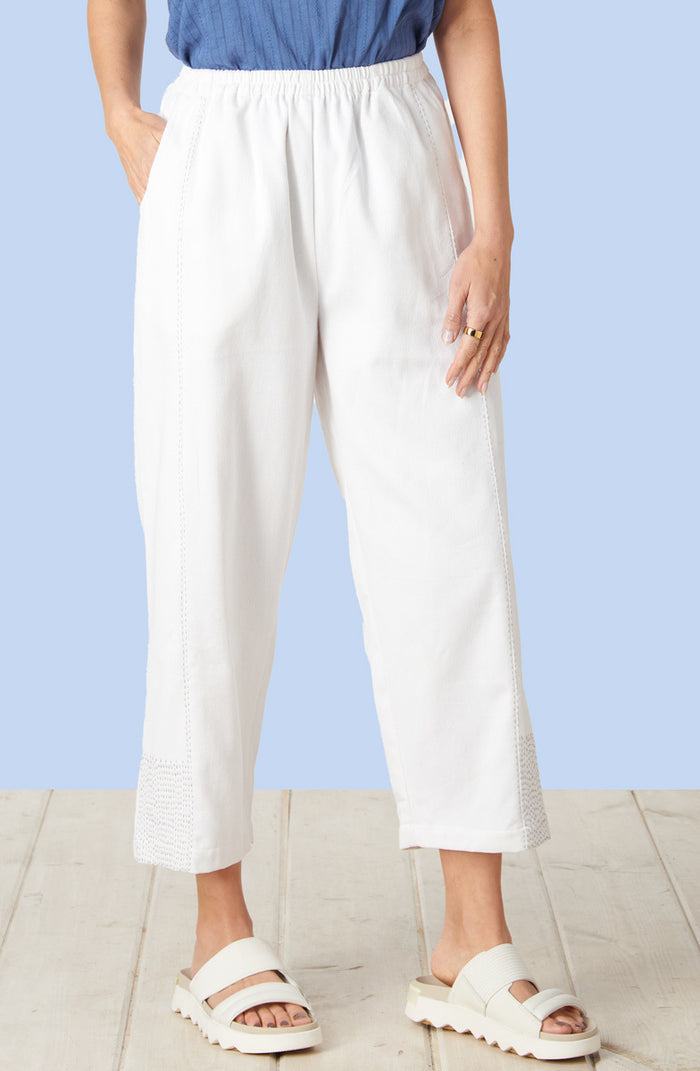 White denim