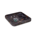 Robbie Genuine Marble Tray and Catch-All in Brown Emperador