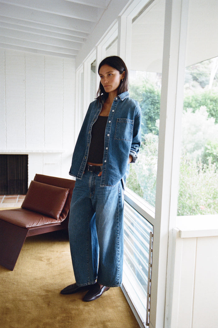 Ronnie Jean, Tencel Denim, Worn