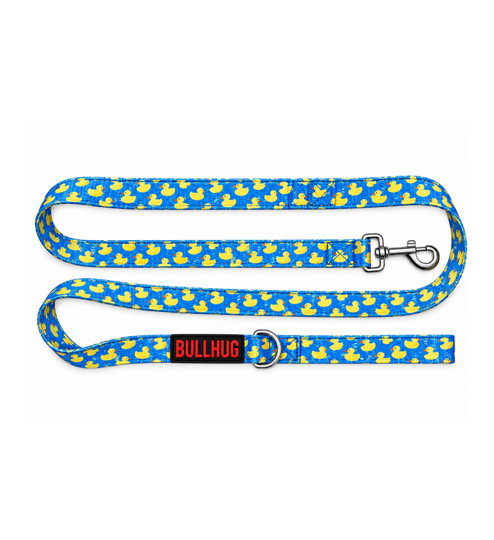 Rubber Ducky BullHug 6ft Dog Leash – Padded Handle