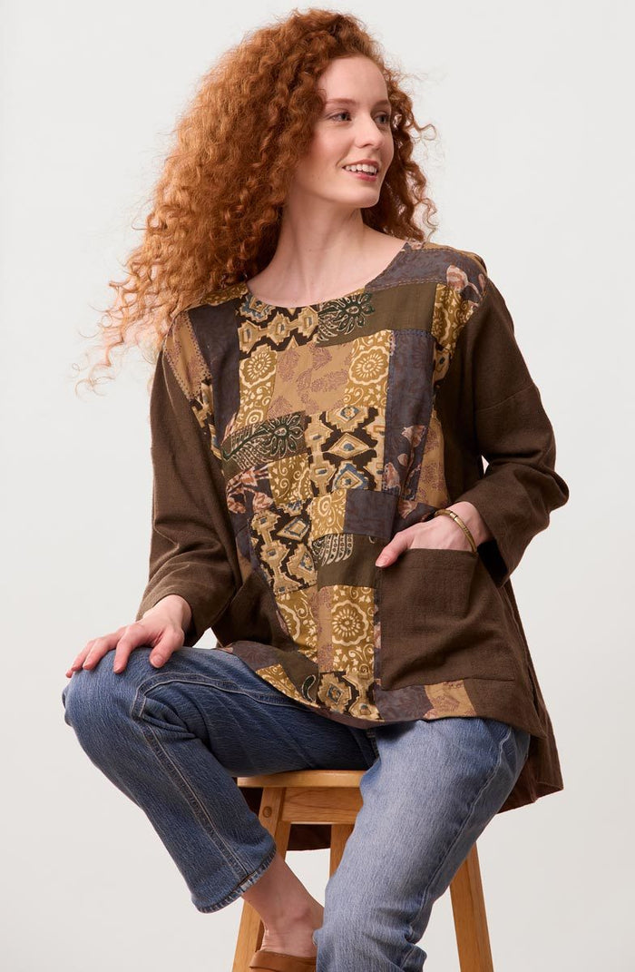 Walnut/Multi/Chindi