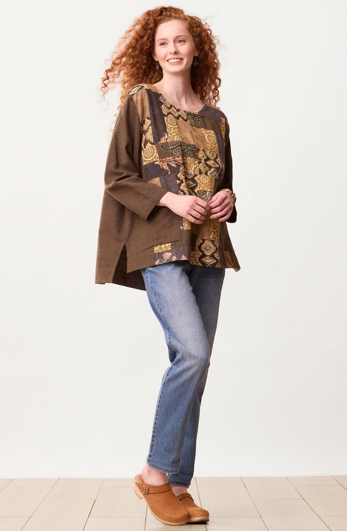 Walnut/Multi/Chindi