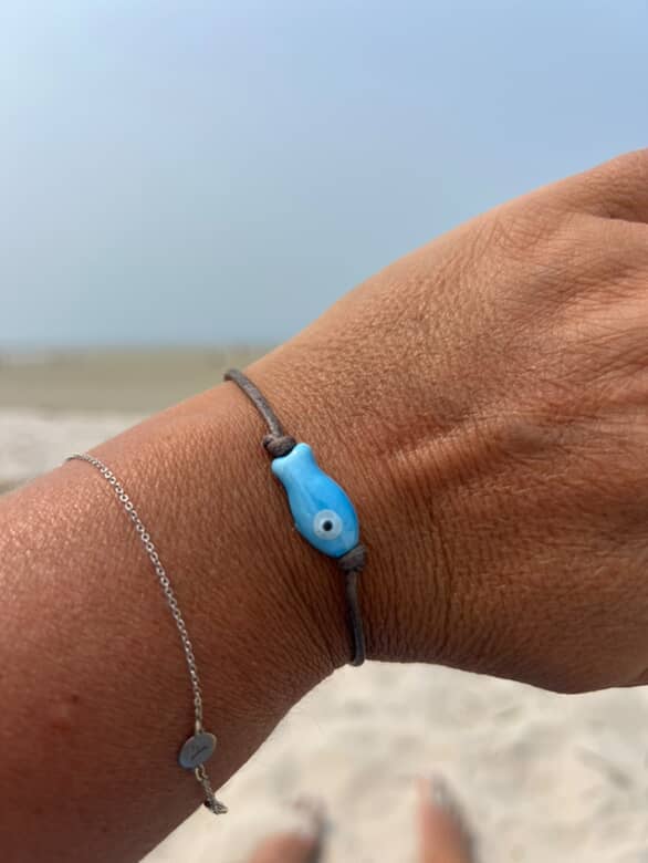 Sardine Fish Bracelet: Yellow / 6"