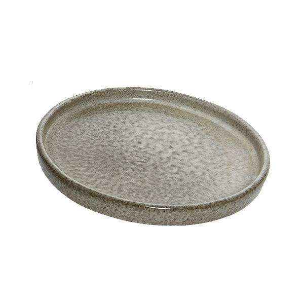 Saucer - Luca - Off White - 14-inch - Hicks Nurseries