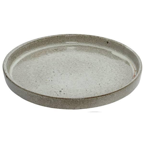 Saucer - Matteo - Off White - 16-inch - Hicks Nurseries