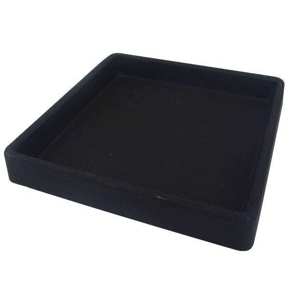Saucer - Square - Black - 14-inch - Hicks Nurseries