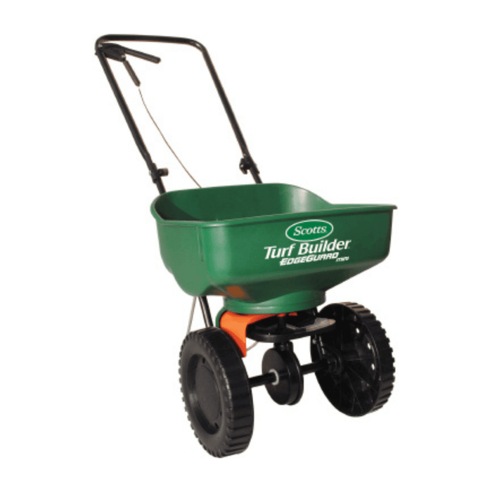 Scotts® - Turf Builder EdgeGuard Mini Push Spreader - Hicks Nurseries