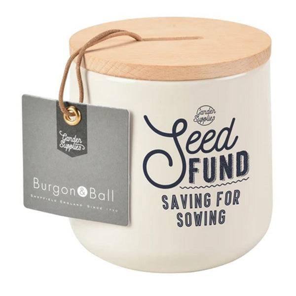 Seed Fund Money Box - Stone - Hicks Nurseries