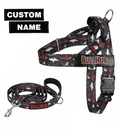 Shark BullHug Dog Harness & Leash Combo