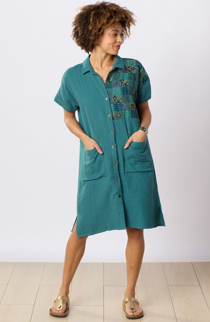 Dusty teal/Chindi