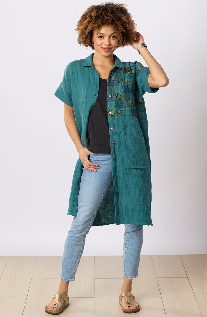 Dusty teal/Chindi