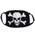 Skull Crossbones Face Mask fabric face covering mask