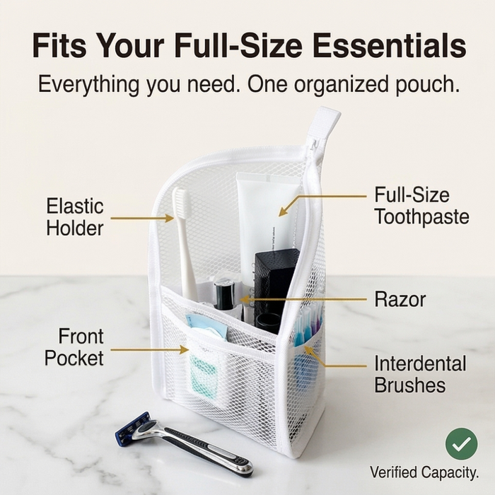 Standli – Self Standing Travel Toiletry Pouch