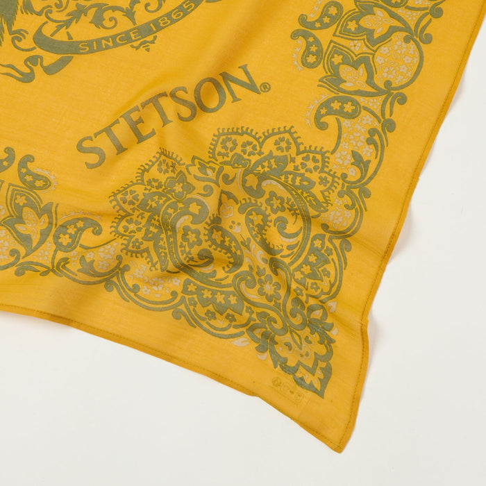 Stetson Cotton Bandana - Yellow