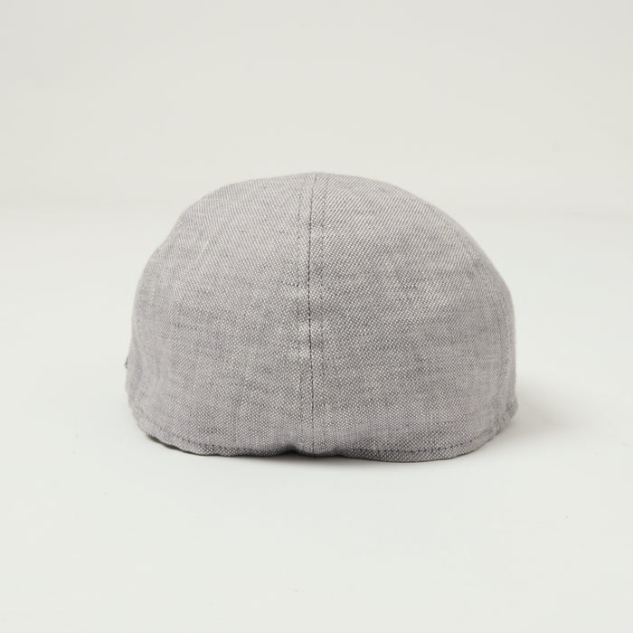 Stetson 'Texas' Just Linen Flat Cap - Grey