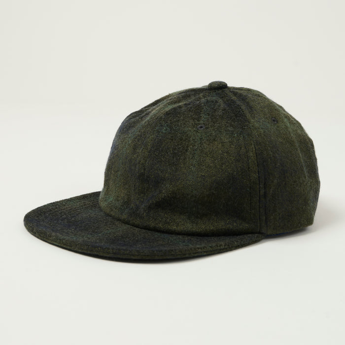 Sublime Needle Check Baseball Cap - Green