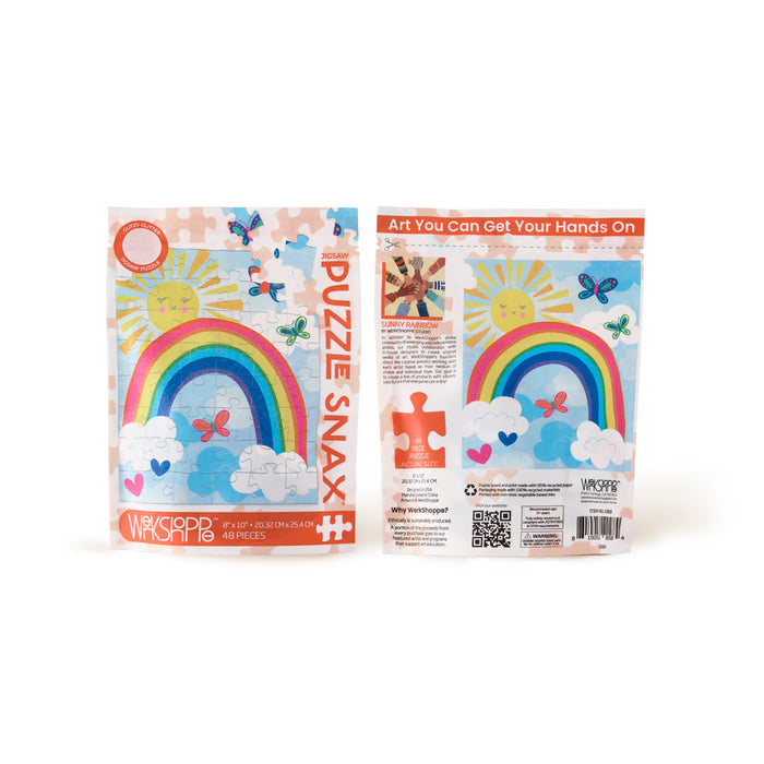 Sunny Rainbow 48 Piece Puzzle Snax