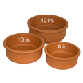 Terra Cotta Clay Bulb Pan - 12 inch - Hicks Nurseries