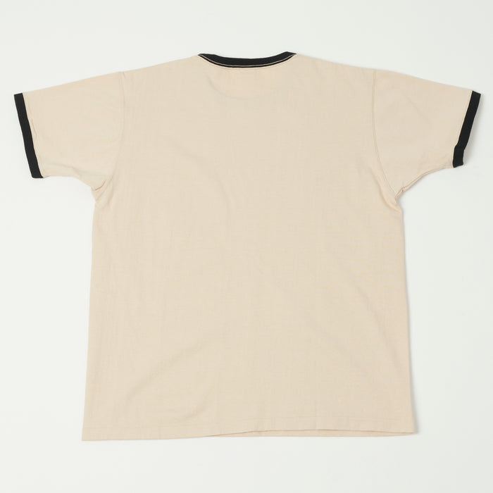 TOYS McCOY Johnny Ringer T-Shirt - Beige/Black