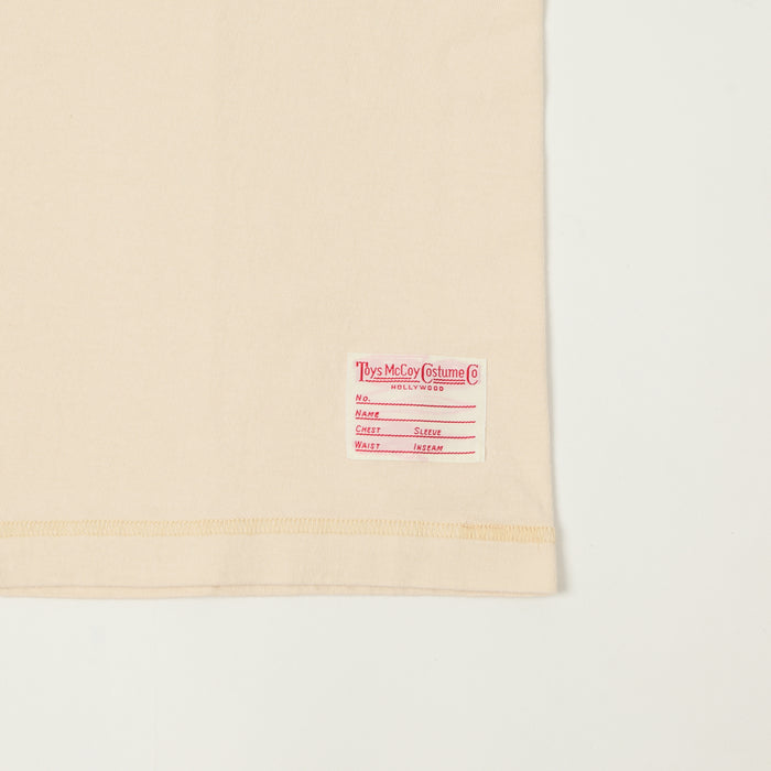 TOYS McCOY Union Henley T-Shirt - Natural