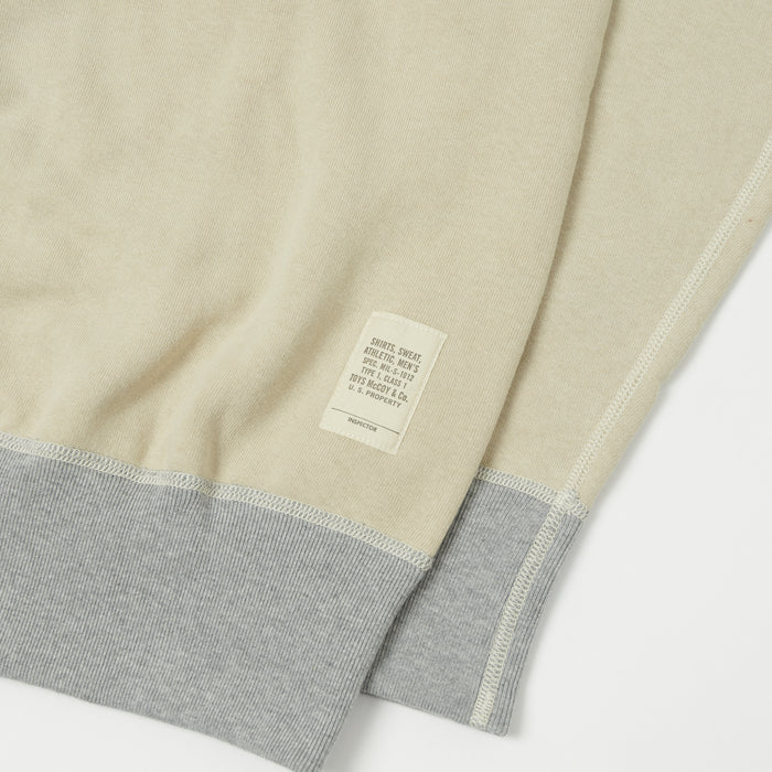 TOYS McCOY U.S.N Print Sweatshirt - Sand
