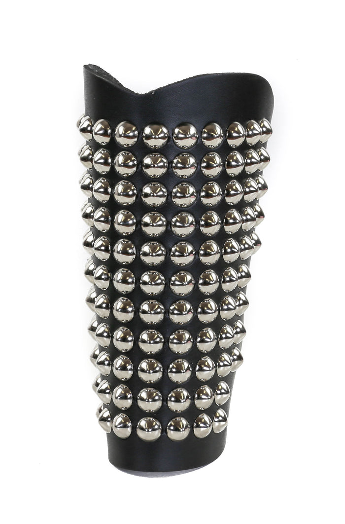 UK Large Conical  Studded Leather Gauntlet