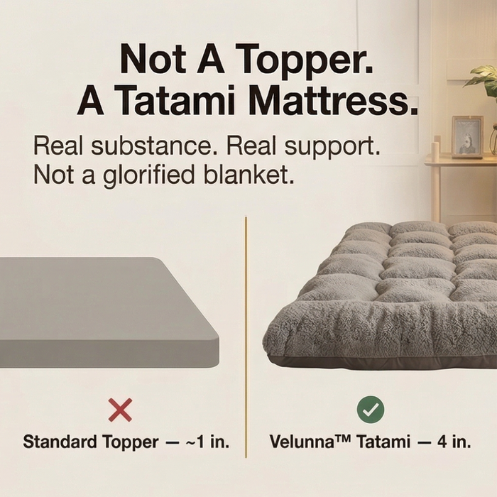 Velunna – Plush Tatami Mattress