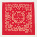 Velva Sheen Paisley Bandana - Red
