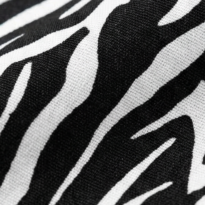 Vivara – Patchwork Zebra Print Maxi Dress for Women