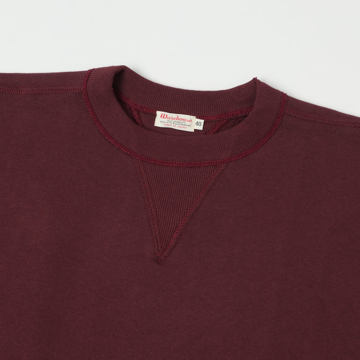 Warehouse & Co 403 Plain Sweatshirt - Bordeaux