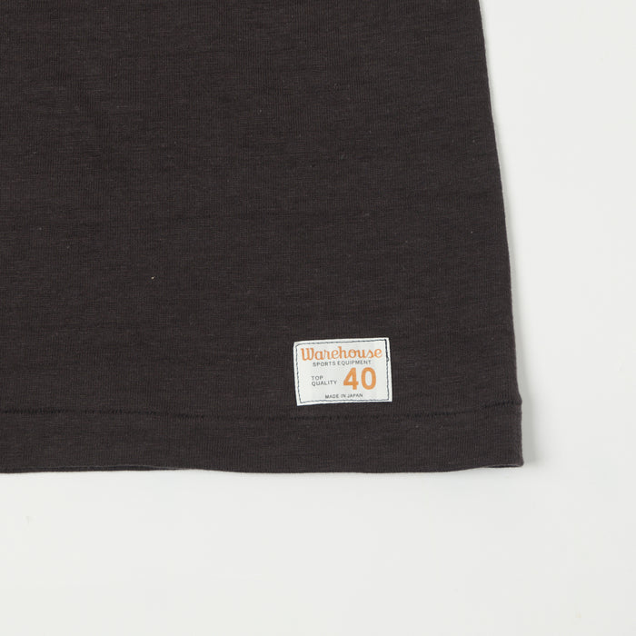 Warehouse & Co 4063 'Tioga High' 3/4 Sleeve Football T-Shirt - Black