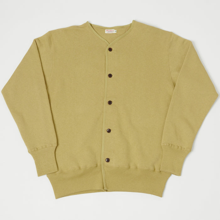 Warehouse & Co 456 U.S. Navy Cardigan Sweatshirt - Dark Beige