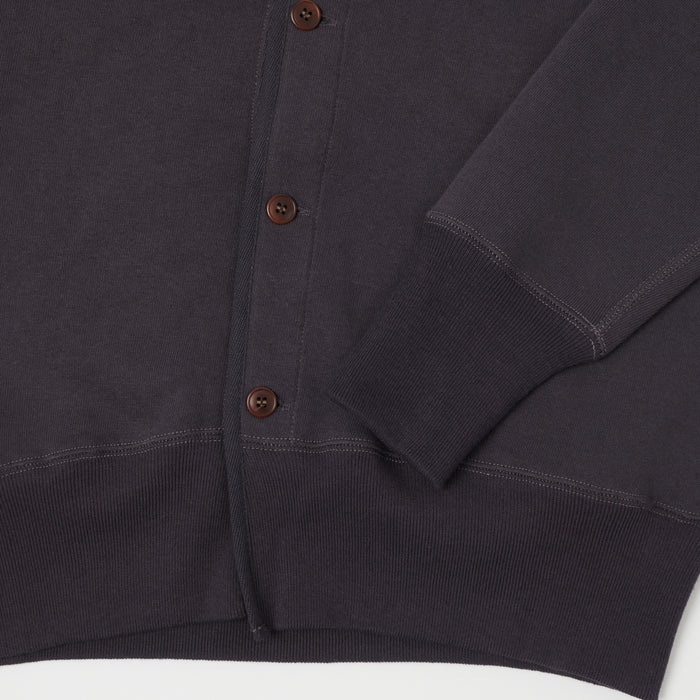 Warehouse & Co 456 U.S. Navy Cardigan Sweatshirt - Dark Navy