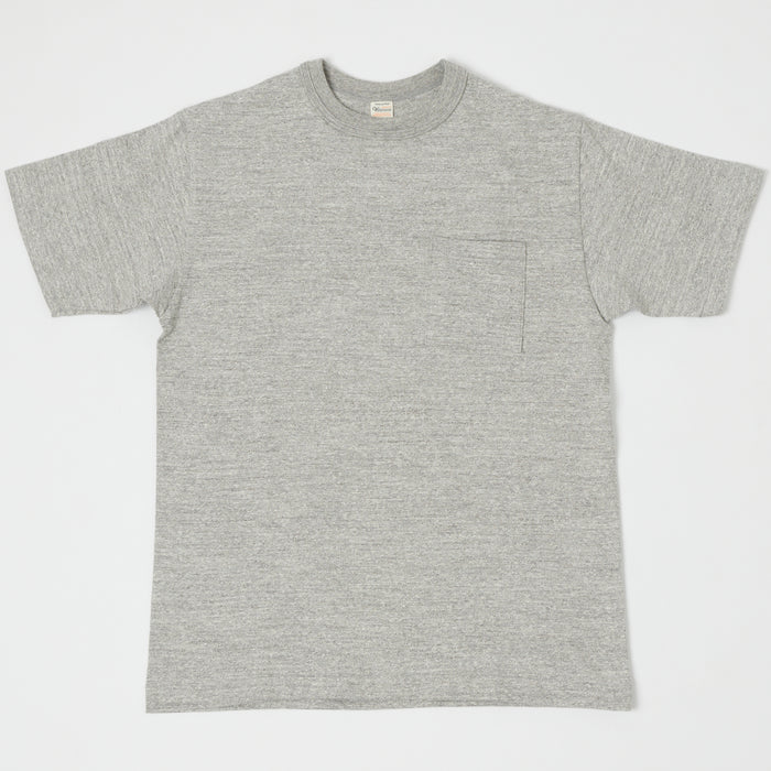 Warehouse & Co 4601 Pocket T-Shirt - Heather Grey