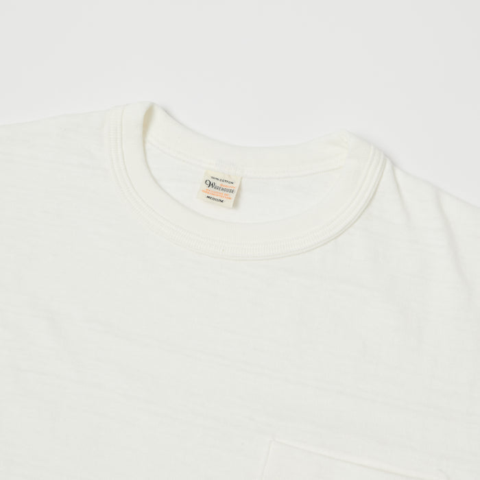Warehouse & Co 4601 Pocket T-Shirt - Off White