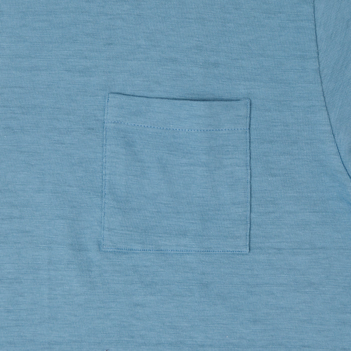 Warehouse & Co 4601 Pocket T-Shirt - Pale Blue