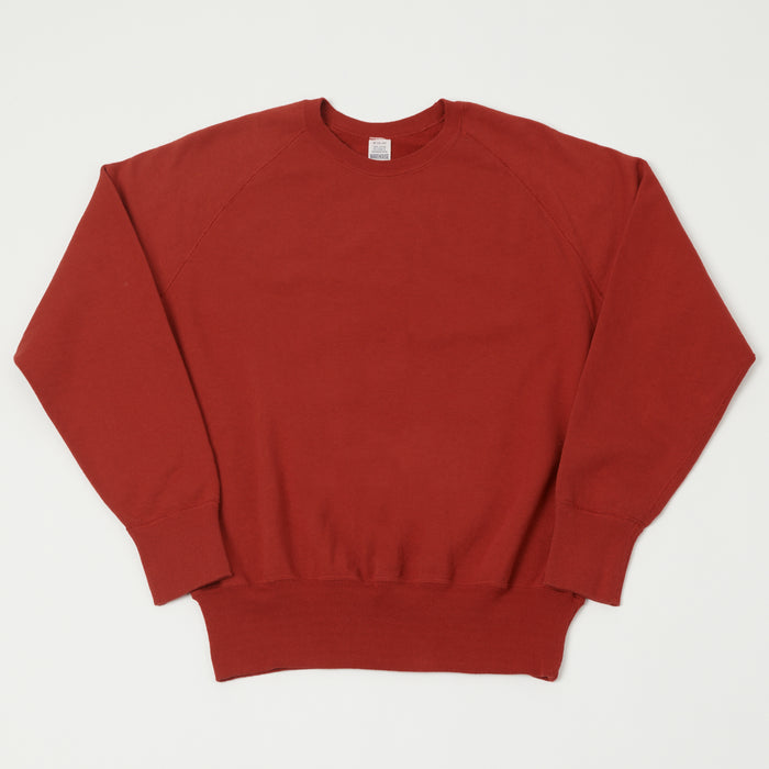 Warehouse & Co 461 Raglan Sleeve Sweatshirt - Red