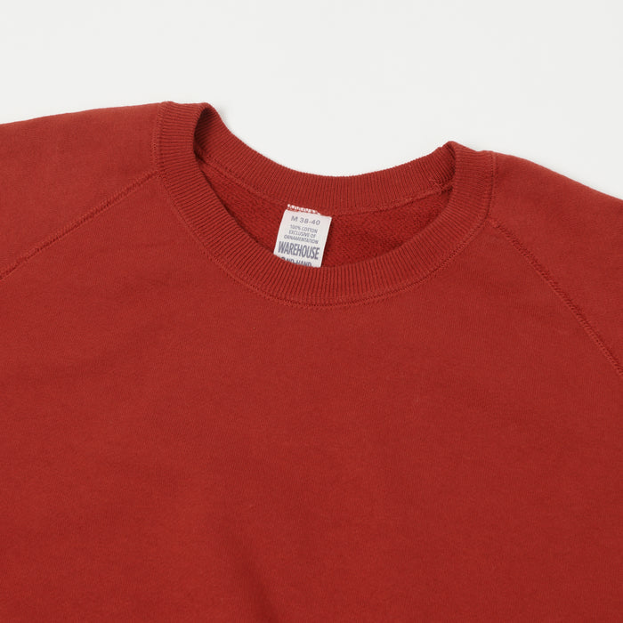 Warehouse & Co 461 Raglan Sleeve Sweatshirt - Red