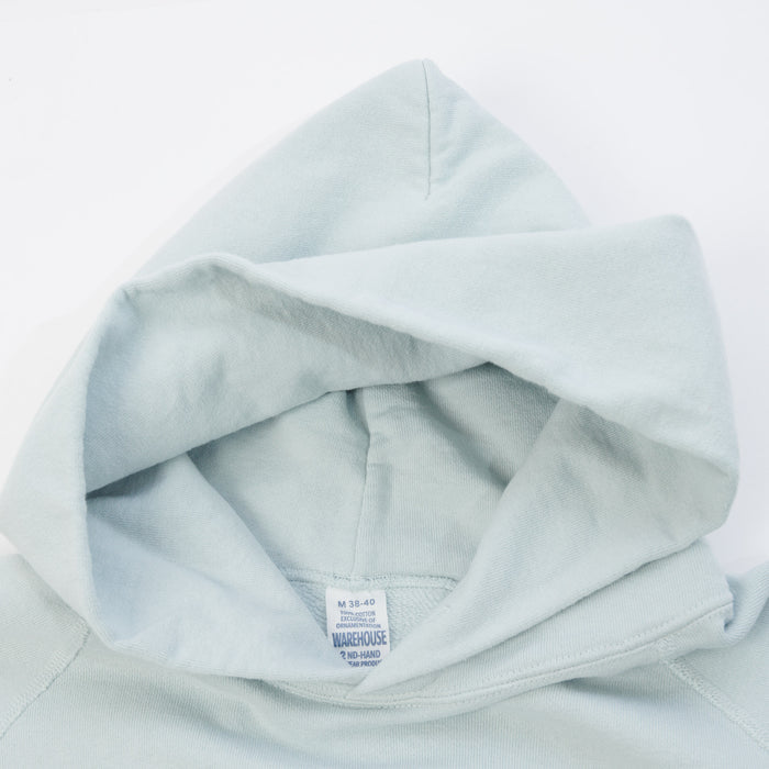 Warehouse & Co 462 Raglan Sleeve Hooded Sweatshirt - Sax Blue