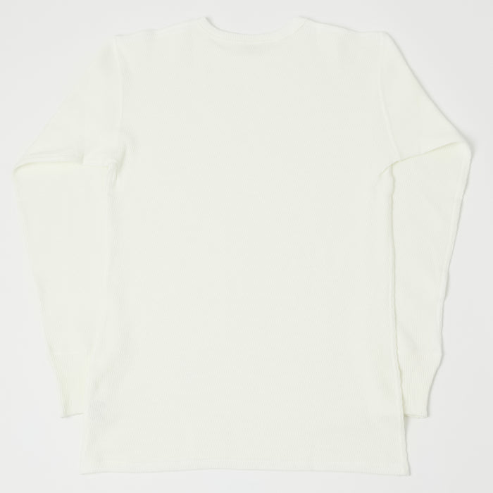 Warehouse & Co 5903 Waffle Knit Thermal T-Shirt - Natural