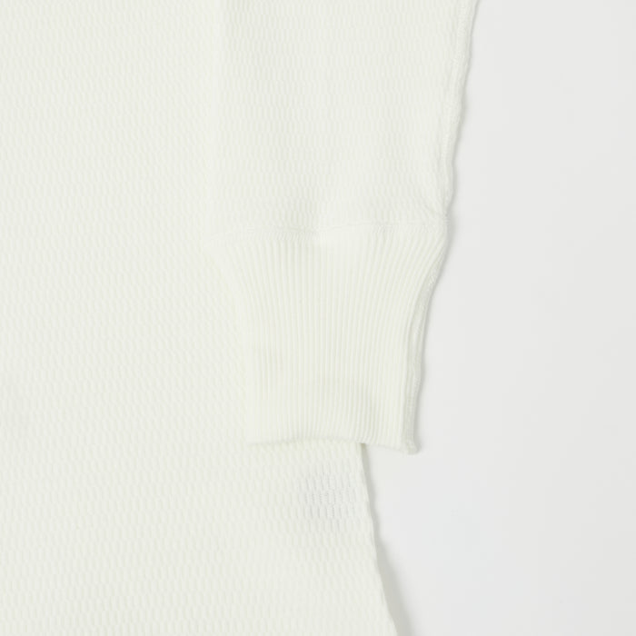 Warehouse & Co 5903 Waffle Knit Thermal T-Shirt - Natural