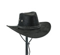 Western Cowboy Hat Conch Rope Band Wide Brim Cowgirl Jazz Cap Wool Blend