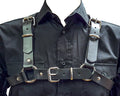Wide 2" Ring 1 1/4 Leather Harness