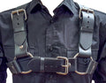 Wide 3" Ring 1 3/4 Leather Harness
