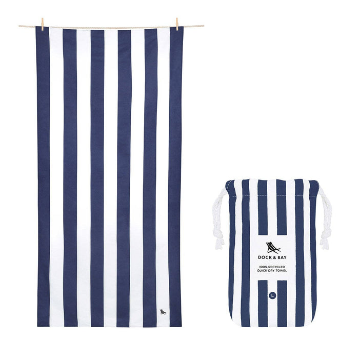 XL Quick Dry Towels - Whitsunday Blue